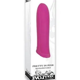 Pretty In Pink™ – Mini Bullet Vibrador Recargable USB (Waterproof · Rosa Intenso)