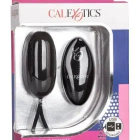 CalExotics™ – Huevo Vibrador de Silicona con Control Remoto (Recargable · Waterproof · Black)