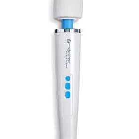 Magic Wand Plus HV-360 – Waterproof Rechargeable Multispeed Massager (White/Blue)