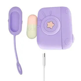 Play With Me – Snapstar™ Rechargeable Vibrator Set with Remote (4-Piece) – Purple