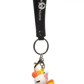Unicorn Luxe Keychain – Edición Arcoíris