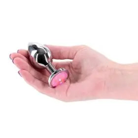 Silver Luxe Gem – Accesorio Premium de Acero (Medium)